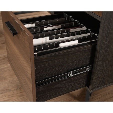 Sauder 57.48 in D X 30 in H, 57.48 in W X Engineered wood, Metal 431209